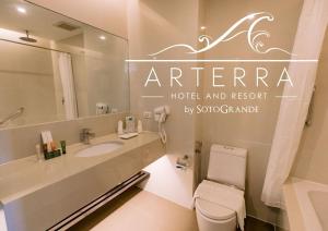Koupelna v ubytování Arterra Hotel and Resort