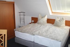 Cama o camas de una habitación en Pension Engelmann