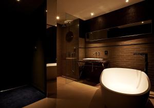 Kuhinja oz. manjša kuhinja v nastanitvi Lee Design Hotel