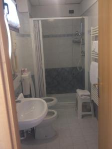 Koupelna v ubytování Hotel Terme Belvedere