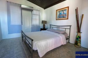 Voodi või voodid majutusasutuse Hotel Cañas toas