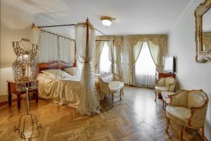 Posteľ alebo postele v izbe v ubytovaní Hotel Residence Green Lobster