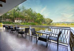 Landskap semula jadi dekat dengan resort