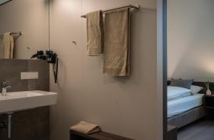 Koupelna v ubytování eee Hotel Graz