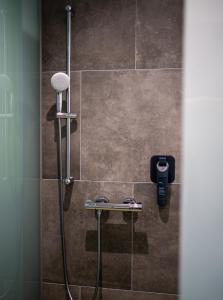 Koupelna v ubytování eee Hotel Graz