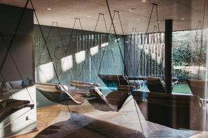 A seating area at Hotel Rudolf