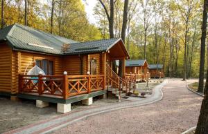 Příroda nedaleko venkovského domu