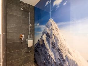 Łazienka w obiekcie FamilienWohnung Wildspitze