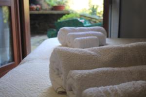 Postel nebo postele na pokoji v ubytování B&B Sa Serra