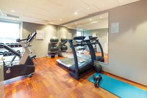 Fitness center at/o fitness facilities sa Scandic Gardermoen