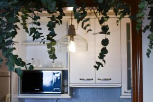 TV a/nebo společenská místnost v ubytování Hotel Celta