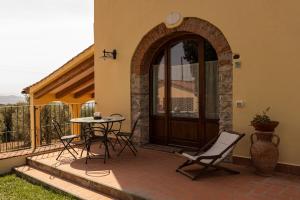 A balcony or terrace at Agriturismo Mercurio