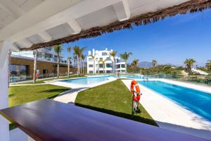 The swimming pool at or close to Luxury High End - Santa Barbara Heights CLC - For Work, Play & Family