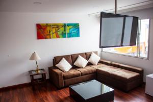 Posezení v ubytování Hotel Sogamoso Real