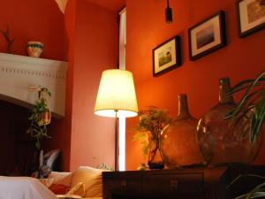 Cama o camas de una habitación en Casa Rural El Aguila