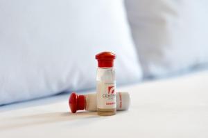 Voodi või voodid majutusasutuse Hotel Central Irapuato - Hotel en Irapuato toas