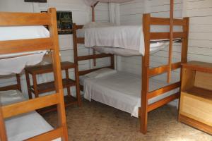 Postel nebo postele na pokoji v ubytování Tambopata Hostel
