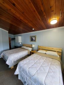 Postel nebo postele na pokoji v ubytování Bio Vista Motel