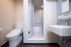 Koupelna v ubytování Henn na Hotel Tokyo Asakusabashi