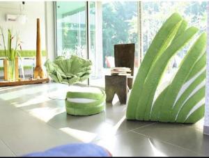 Boutique Hotel Particulier的休息区