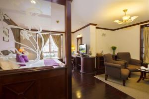 Posezení v ubytování TTC Hotel - Da Lat