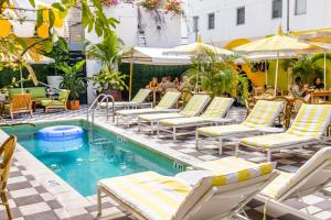Bazén v ubytování Clinton Hotel South Beach nebo v jeho okolí