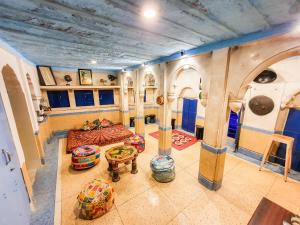 Aura B&B - The Haveli Homestay的休息区