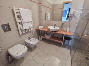 Koupelna v ubytování Hotel Oceanomare