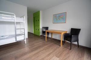 Zona de estar de Nyon Hostel