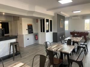 Istumisnurk majutusasutuses Hostal Sequeiros