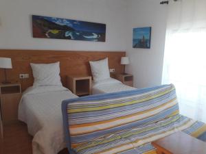 Posteľ alebo postele v izbe v ubytovaní Finca La Calera Lanzarote