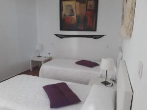 Posteľ alebo postele v izbe v ubytovaní Finca La Calera Lanzarote