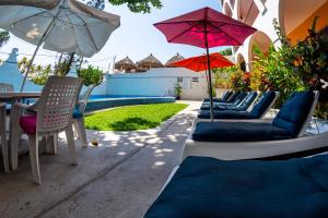 Posezení v ubytování Hotel Delfin