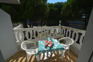 Balkón nebo terasa v ubytování Flat in Lignano
