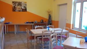 Restaurace v ubytování Frühstückspension Stefanie