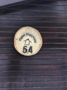 Certifikát, hodnocení, plakát nebo jiný dokument vystavený v ubytování Chalet Happiness
