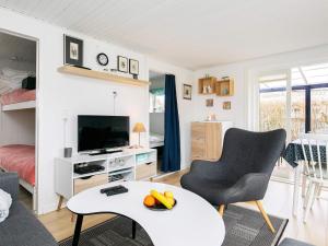TV a/nebo společenská místnost v ubytování Holiday home Assens VI