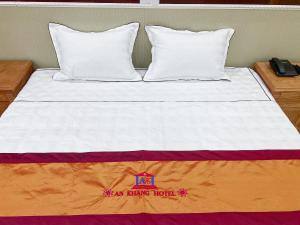 Postel nebo postele na pokoji v ubytování An Khang Hotel