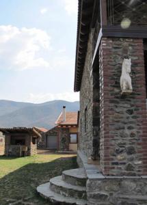 Výhľad na hory alebo výhľad na hory priamo z of the bed and breakfast