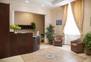 Posezení v ubytování Hotel le Muse