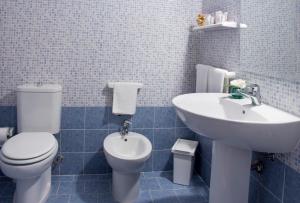 Koupelna v ubytování Hotel le Muse
