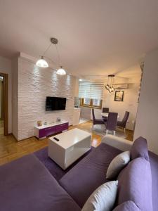 TV in/ali zabaviščno središče v nastanitvi Sani