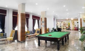 Biliár nebo kulečník v ubytování Tolip Family Park Hotel