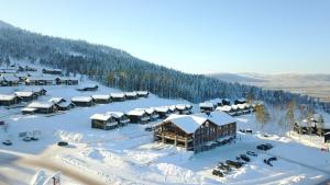 Mountain Lodge v zimě