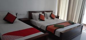 Postel nebo postele na pokoji v ubytování Walaw watta resort