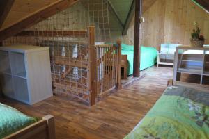 Posteľ alebo postele v izbe v ubytovaní Apartments Skiareál U Vodárny Bedřichov