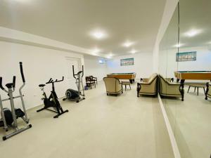 Fitness centrum a/nebo fitness zařízení v ubytování Holiday home MB