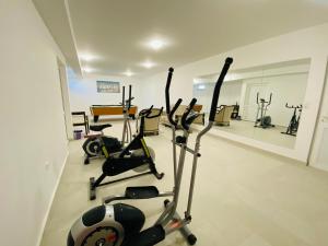 Fitness centrum a/nebo fitness zařízení v ubytování Holiday home MB