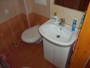 Koupelna v ubytování Penzion Apartmány Zlín