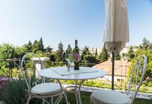 Balkón alebo terasa v ubytovaní Apartments Gaura